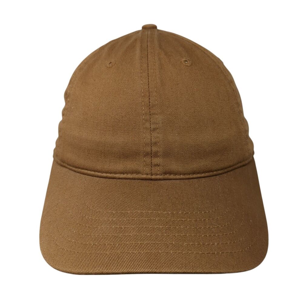 Econscious Slideback Hat Brown OSFA Adjustable Solid Blank 6 Panel